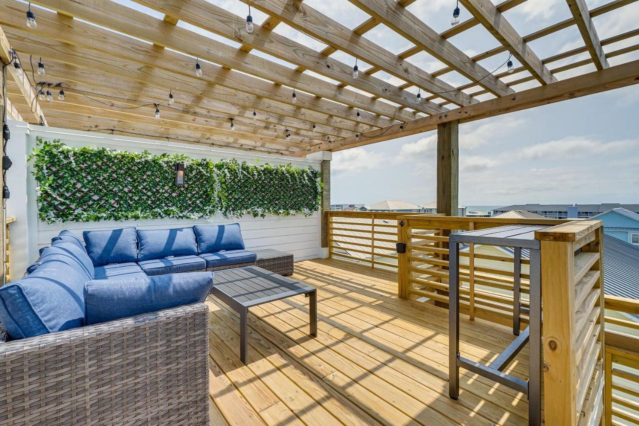 Carolina Beach Vacation Rental With Rooftop Terrace Exteriér fotografie